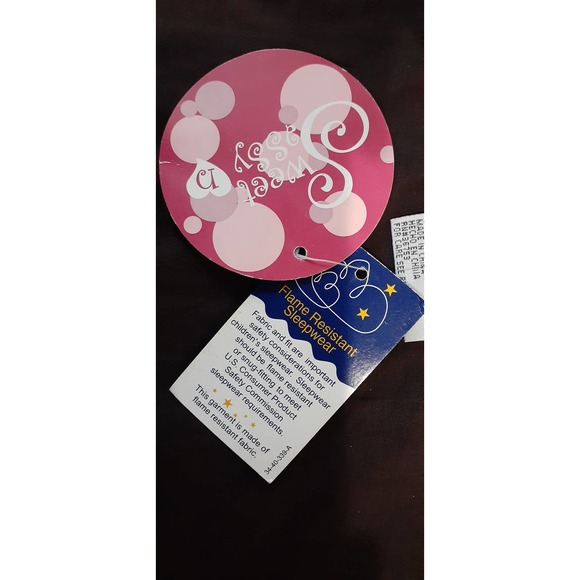 NEW Girls Flame Retardant Pajamas 14/16 - Picture 3 of 5